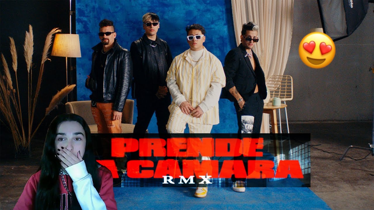 REACCIONO A PRENDE LA CÁMARA - RMX FMK, Tiago, Mau y Ricky | Sara Macías