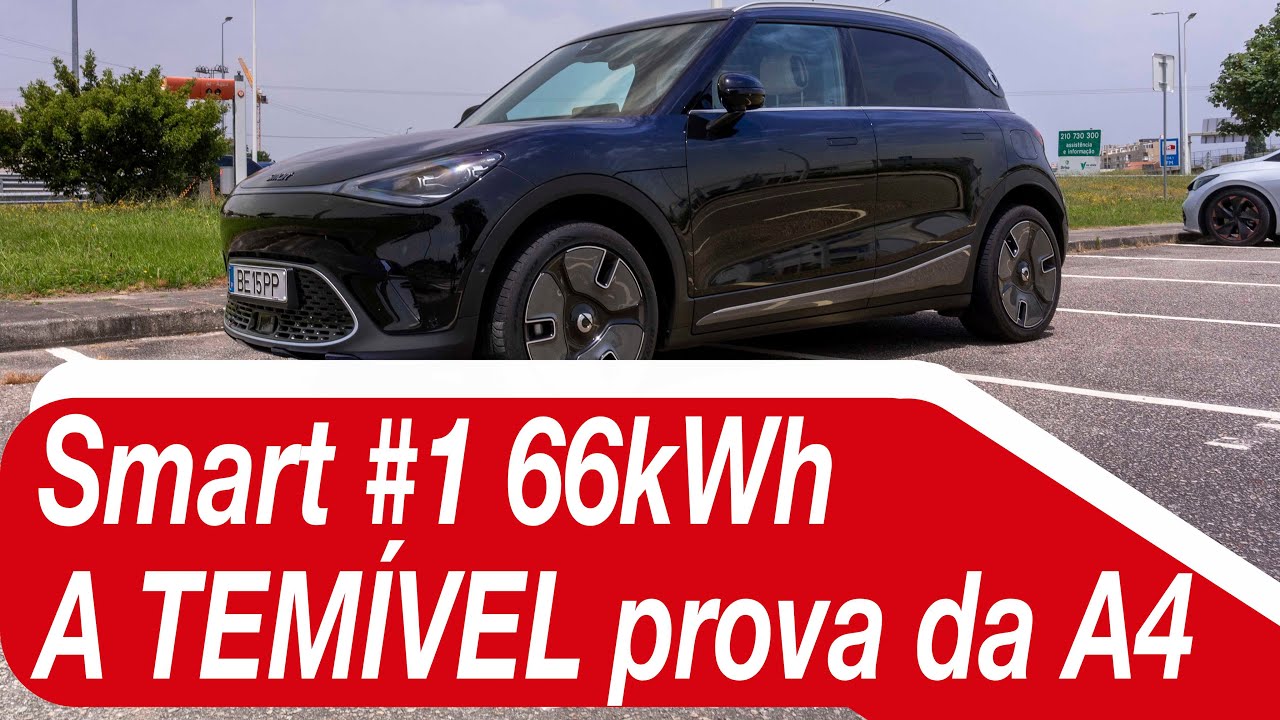 Smart #1 66kWh: a temível prova da A4!!!