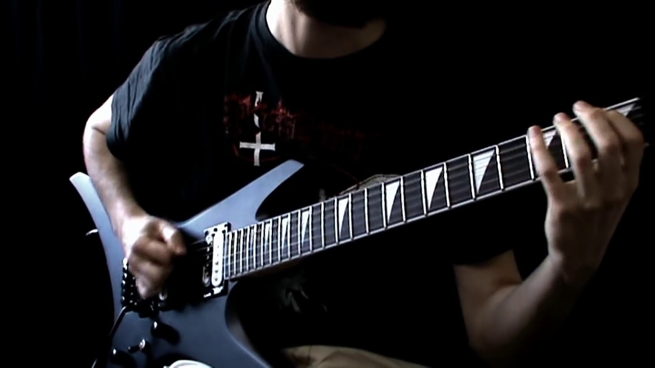 MORBID ANGEL - Altars of Madness (Guitar cover - part 2 )