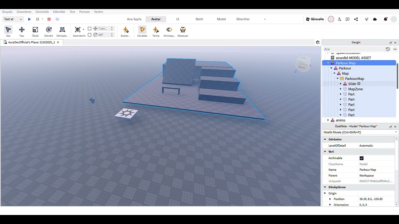 Roblox Free Movement System-%100 WORKING-FREE MODEL