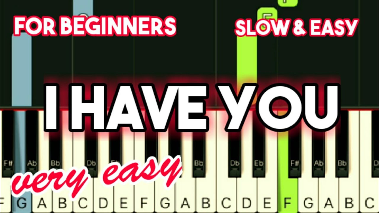 CARPENTERS - I HAVE YOU | SLOW & EASY PIANO TUTORIAL