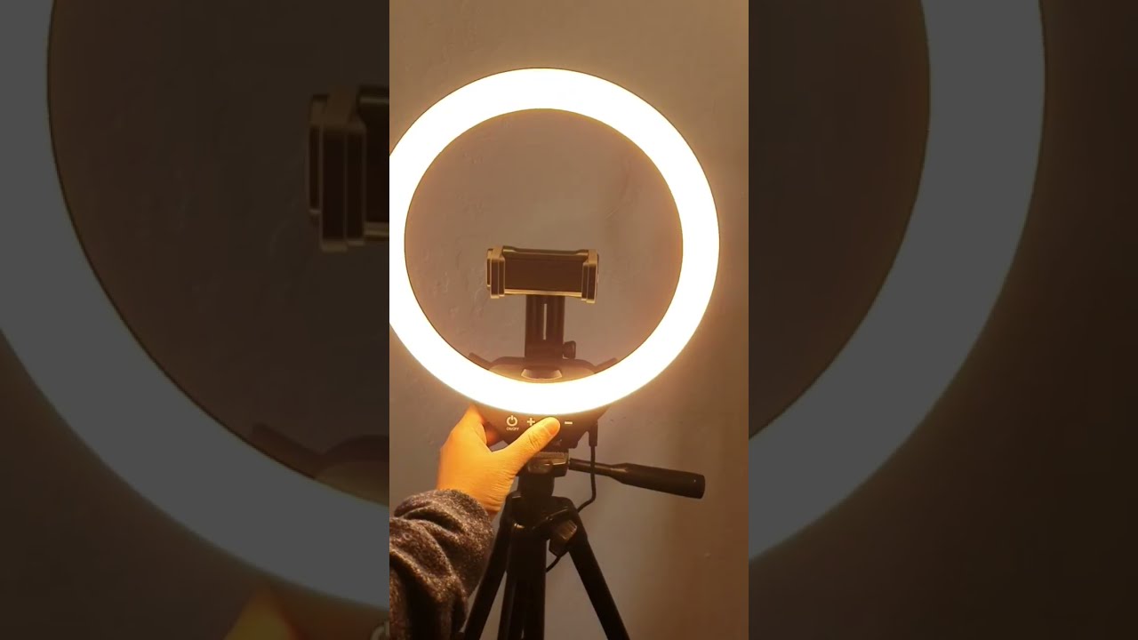 Sensyne 10" Ring Light with Tripod TR50 From Amazon