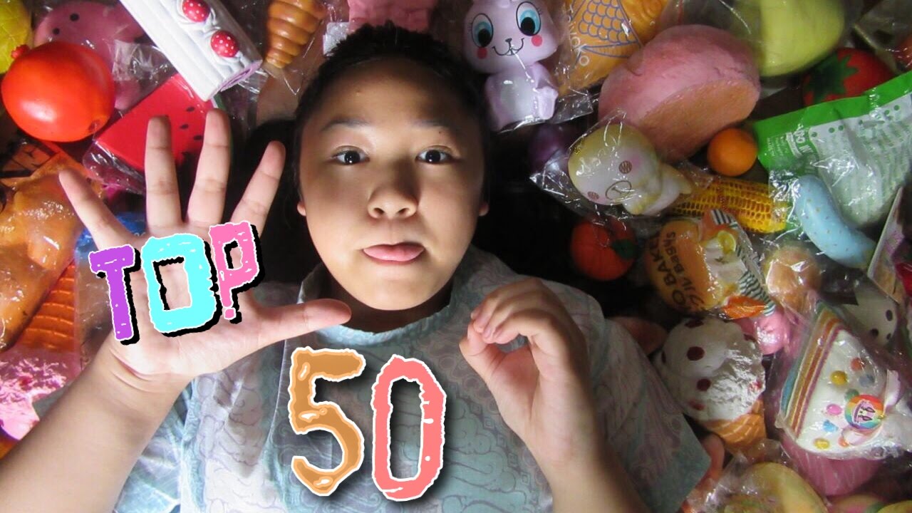50 FAVORITE SQUISHY! (update)