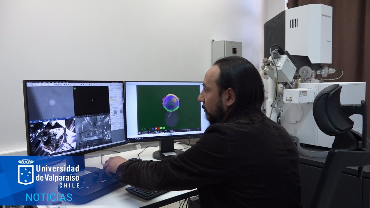 Microscopio electrónico de barrido UV