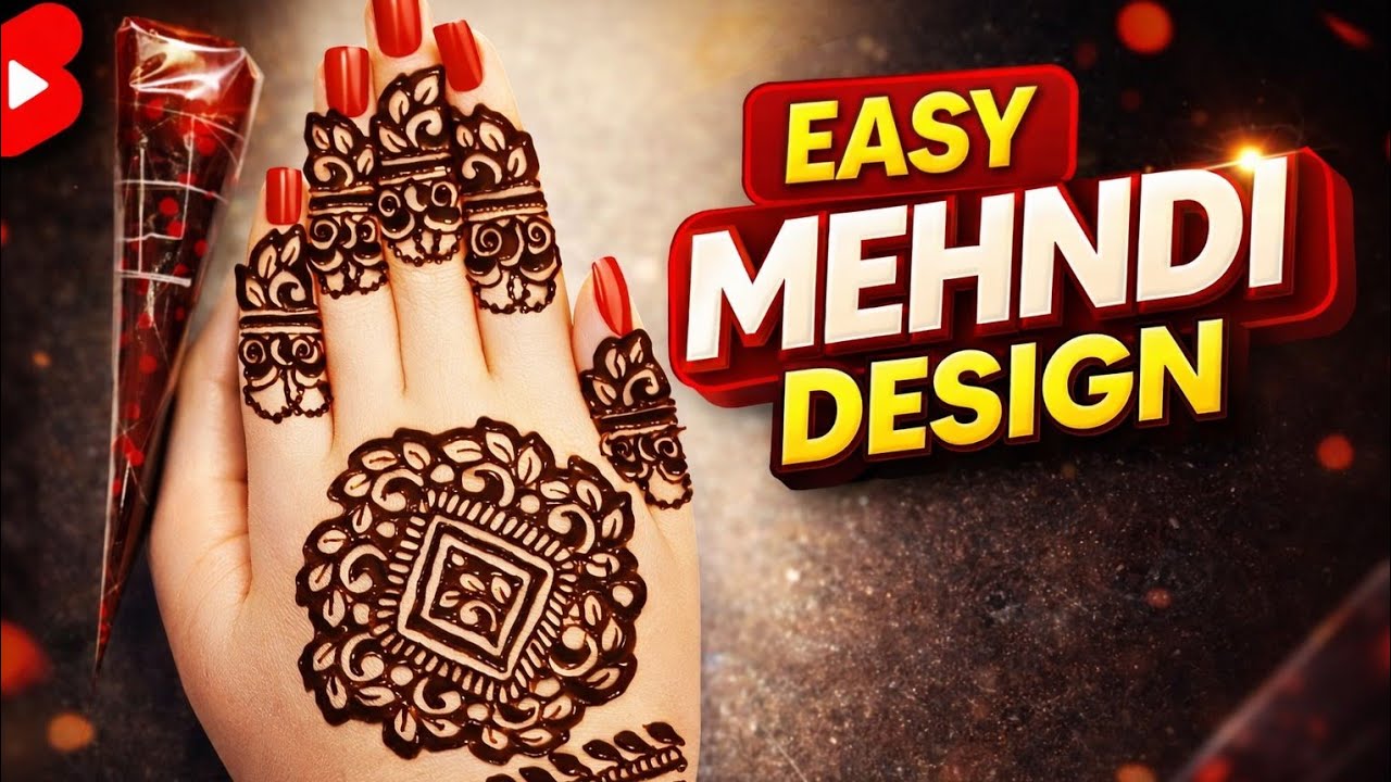 Mehndi Design For Hand||Mehndi Designs & Tutorials for Every Occasion,Graceful Mehndi for Beginners