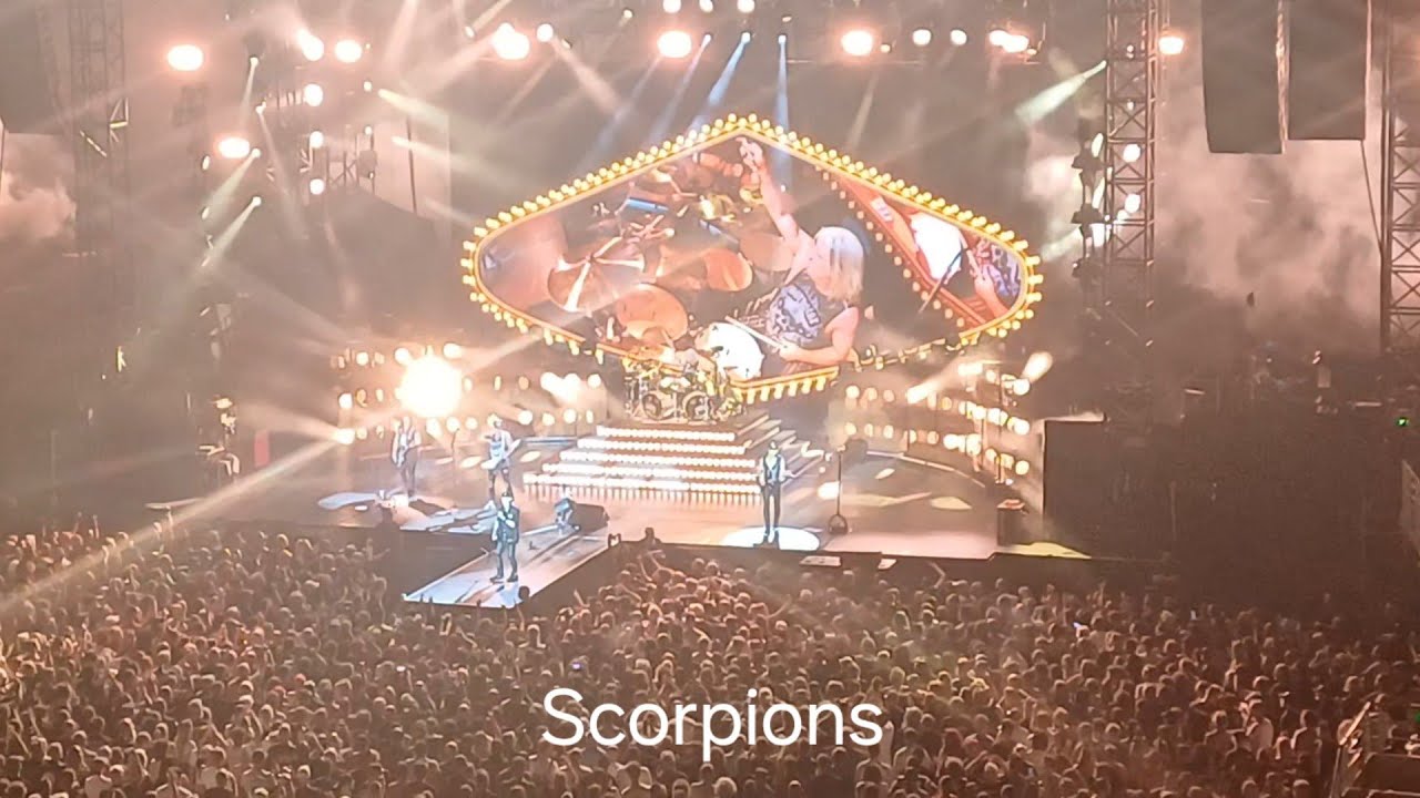 Concert de Scorpions Nîmes, France
