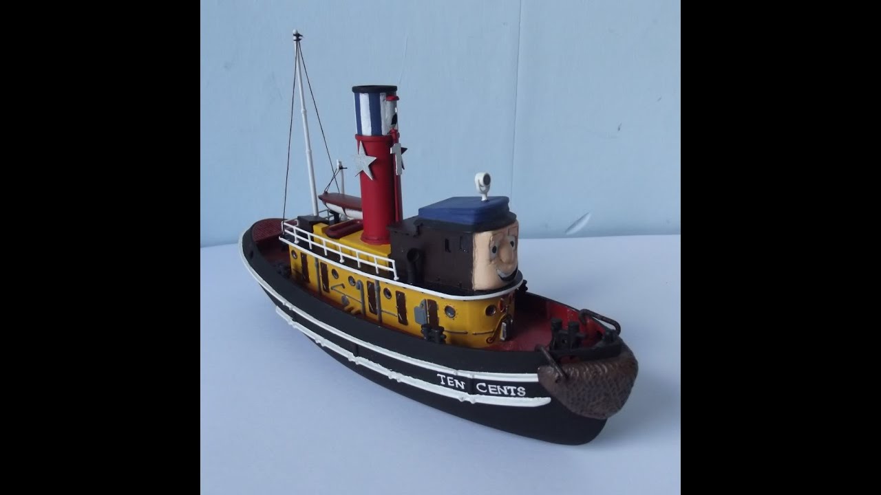 Revell Harbour Tug To Ten Cents From 'TUGS' Conversion