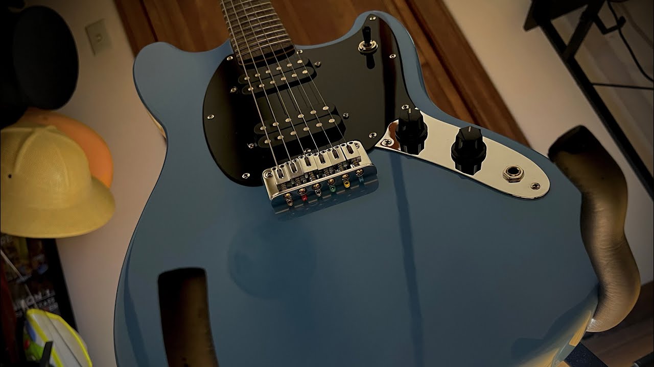 New Squier Sonic Mustang HH review and tone demo 