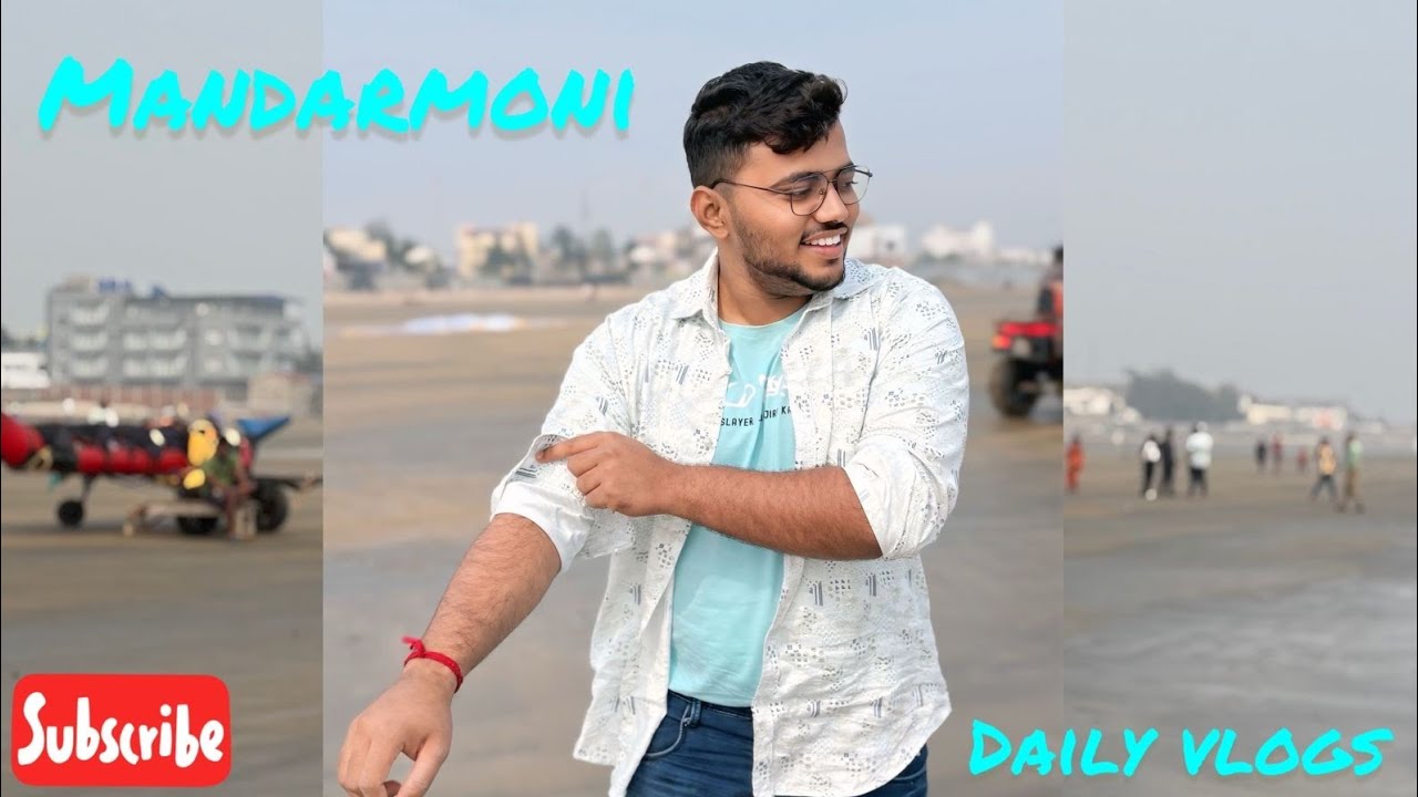 Mandarmoni me aj bohot maja  kaar liya...😁