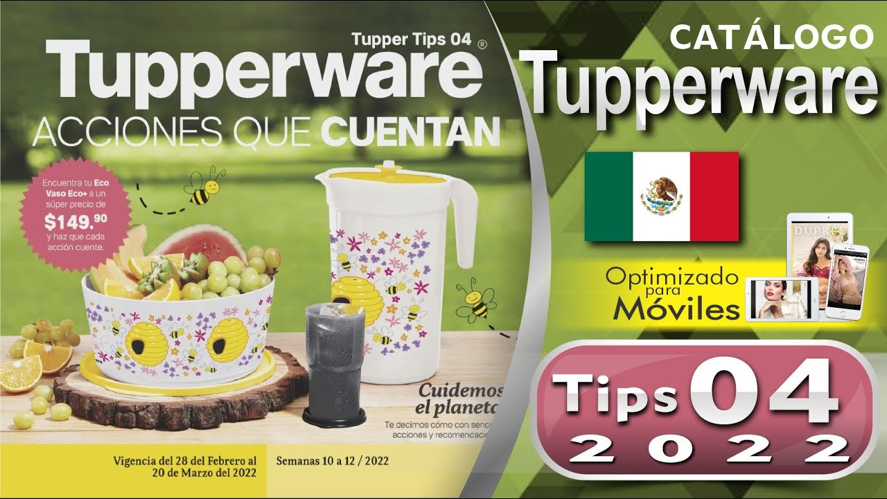TUPPER TIPS 4 2022 CATALOGO TUPPERWARE M&Eacute;XICO