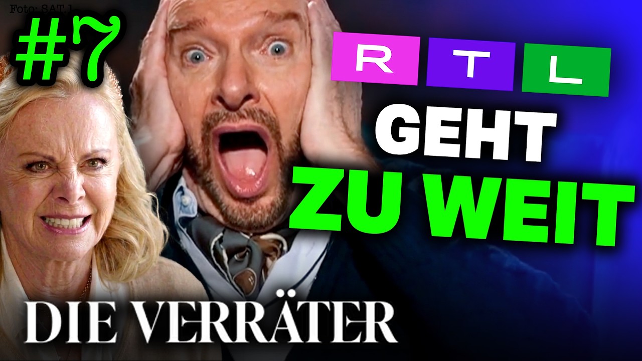 RTL GEHT ZU WEIT 🚨 Sender GREIFT EIN & ENTLARVT Verr&auml;ter! Die Verr&auml;ter 2026 Folge 7