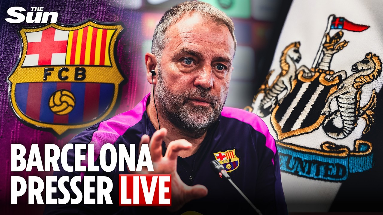 LIVE: Barcelona address the press ahead of Newcastle showdown