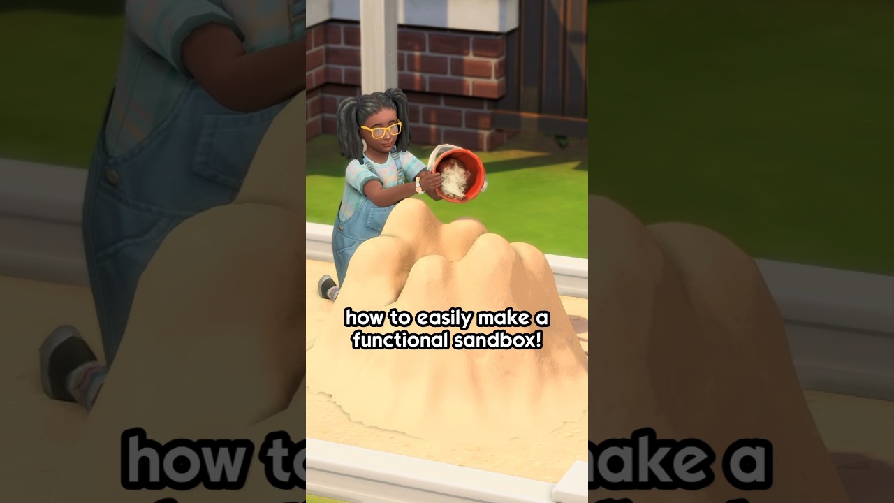 Functional Sandbox in The Sims 4 🪁💛 