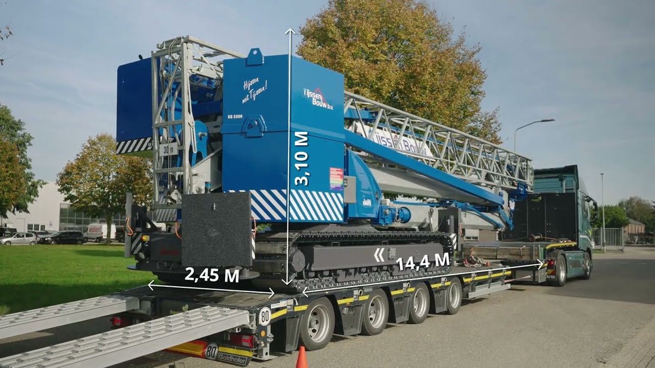 Giraffe 900.30-GC2 bouwkraan op rups | Bulten Bouwkranen