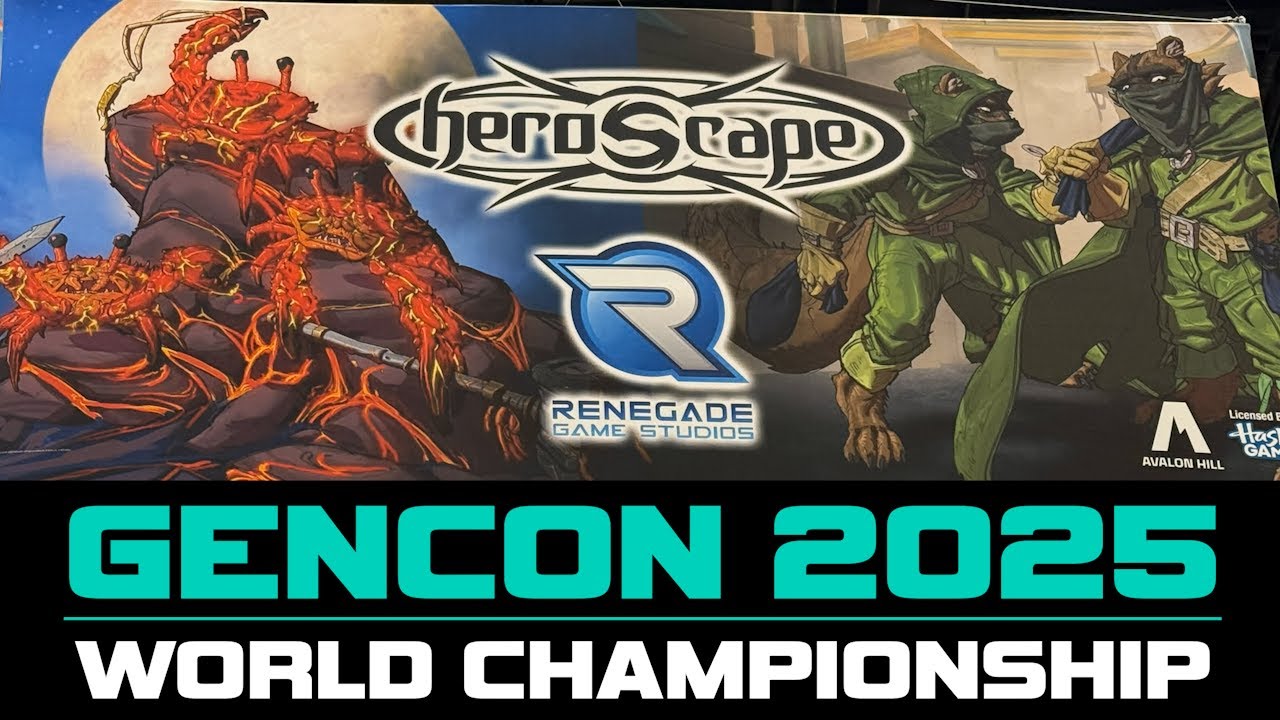 Heroscape Tournament Diaries FINALE: World Championship || GenCon 2025 (ft. Team SoCal)