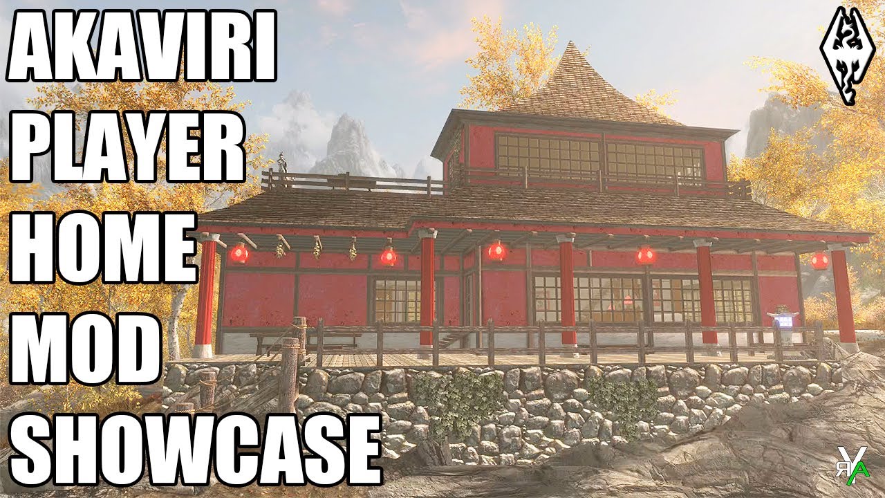 Xbox Skyrim SE: AKAVIRI Estate/Home Mod Showcase