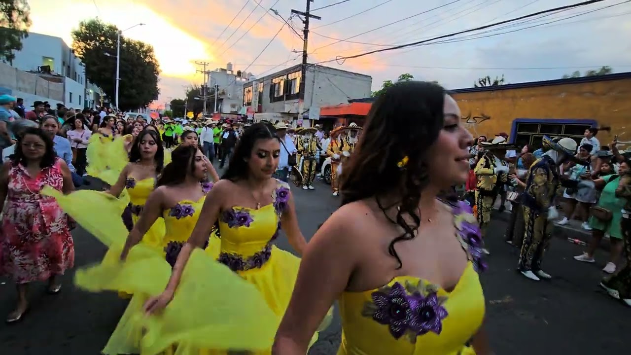 Carnaval San Francisco Tlaltenco 2025 Club Juvenil SF 80 Años