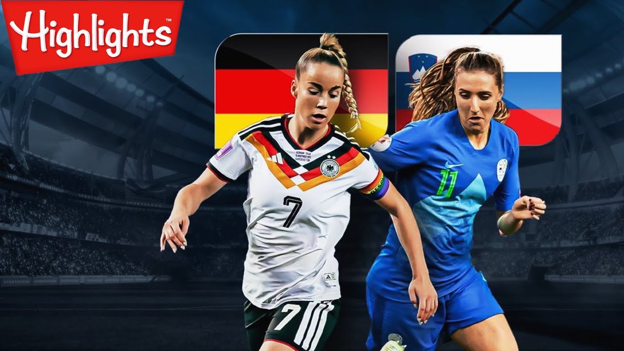 HIGHLIGHTS 🔴 Deutschland gegen Slowenien WM Fussball LIVE DFB Frauen Mannschaft Germany Women Team 