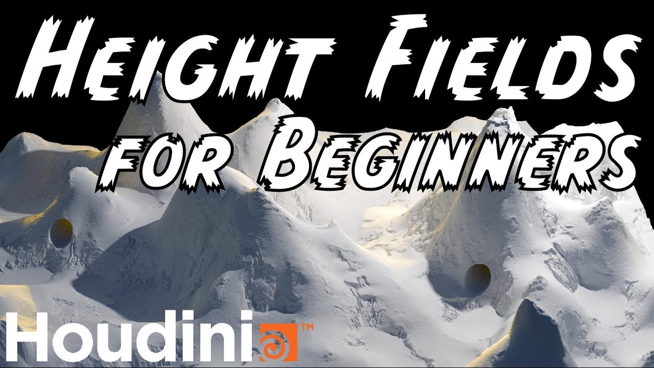 Height Fields for Beginners in Houdini
