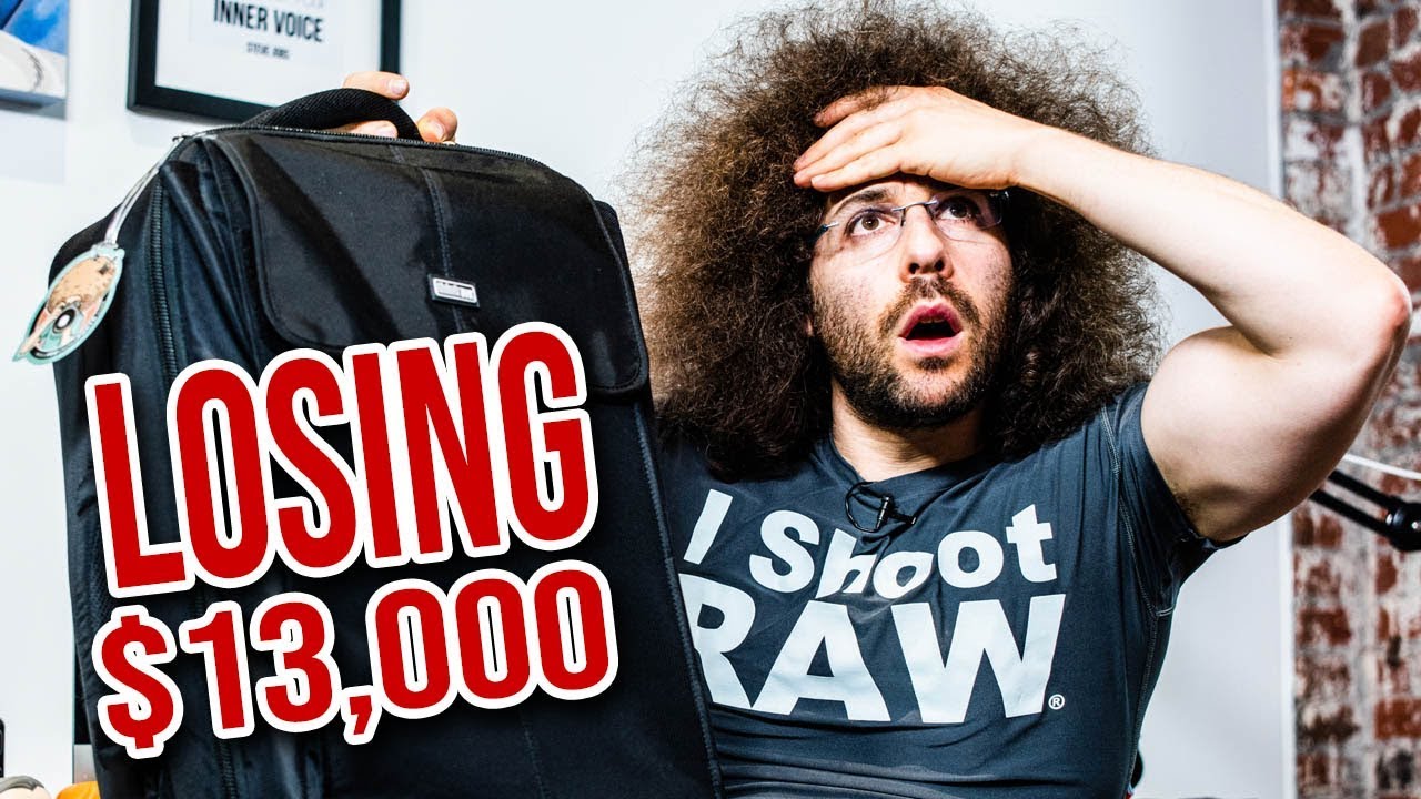 LOSING $13,000 Of Camera Gear! OOOPS (Tips for flying with cameras)