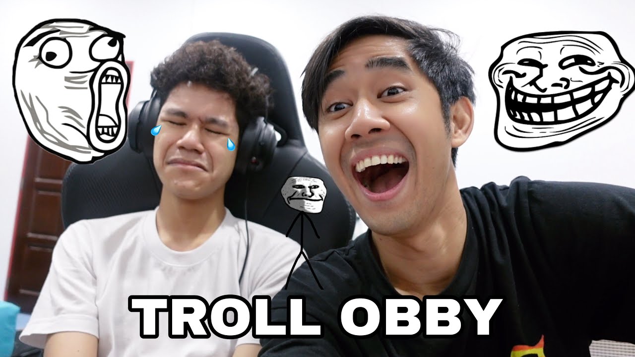 KELAKAR PUNYA OBBY 🤣 TROLL OBBY ROBLOX 😂