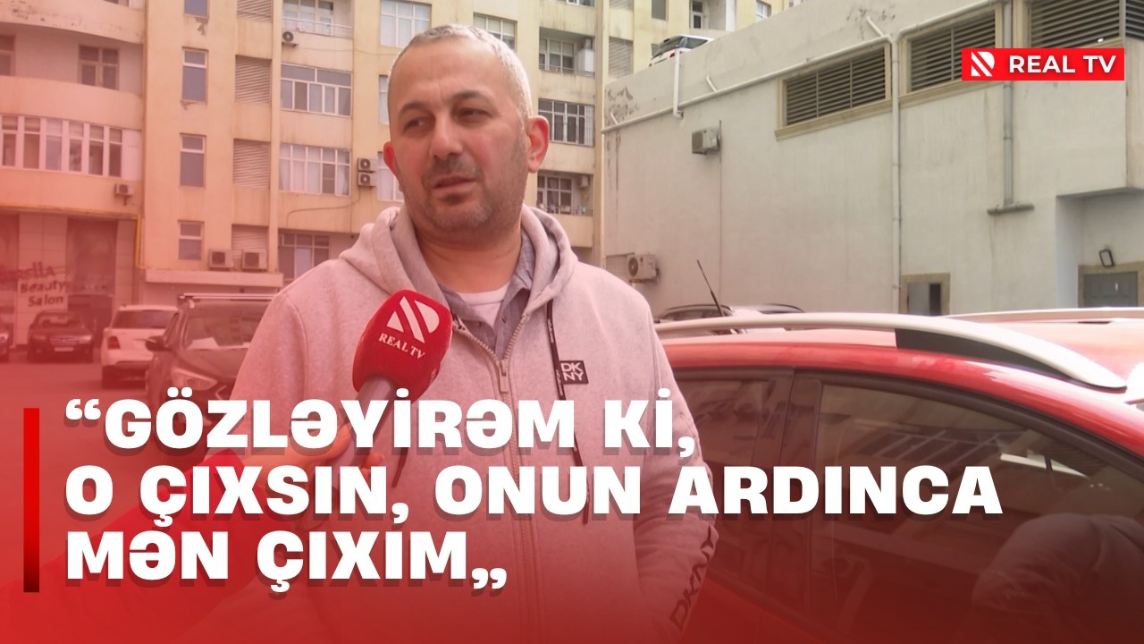 Yasamalda məhəllədə avtomobillərin çoxluğu hərəkətə mane olur