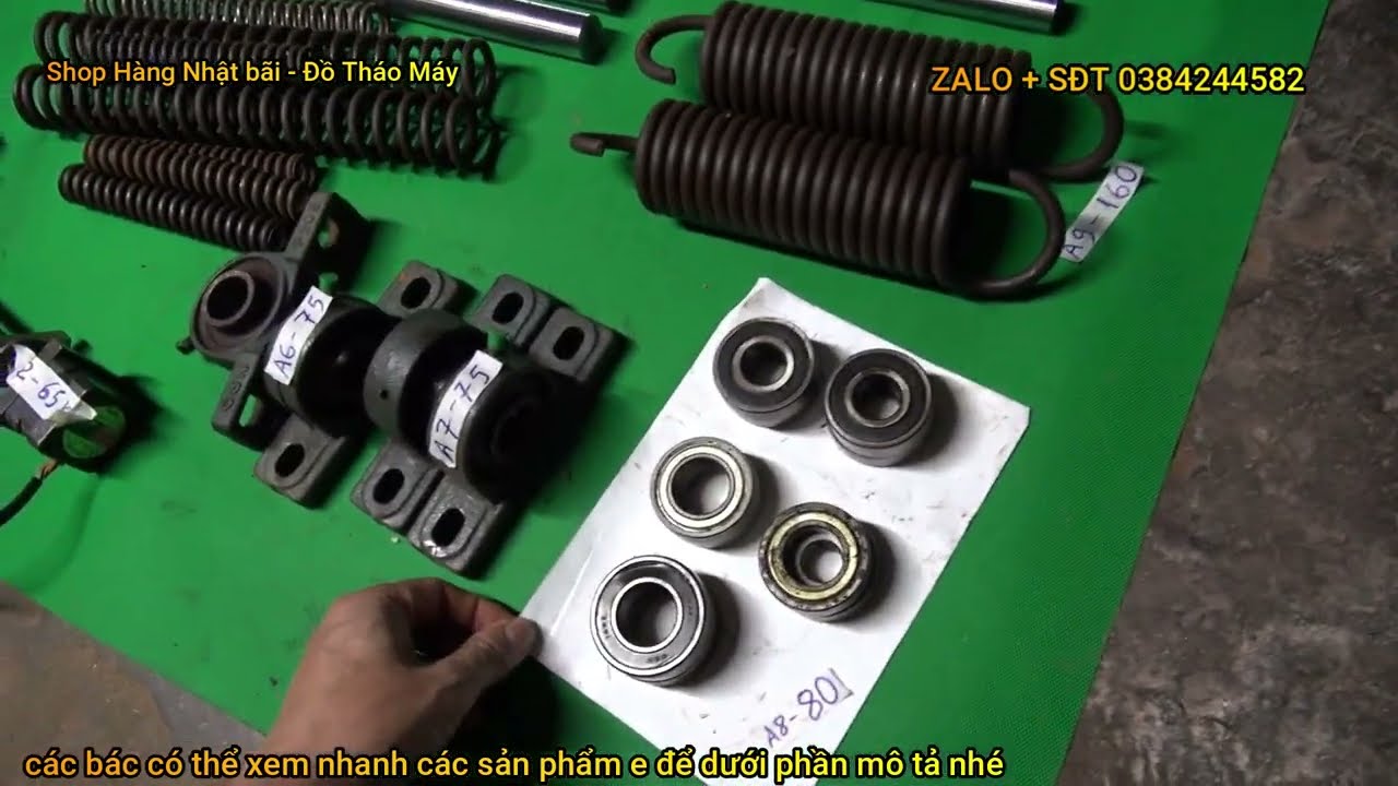 #2 Hàng  bãi - Đồ Tháo Máy - Thanh Trượt- Nguồn Tổ Ong  - Vòng Bi- Motor - SĐT + ZALO 0384 244 582