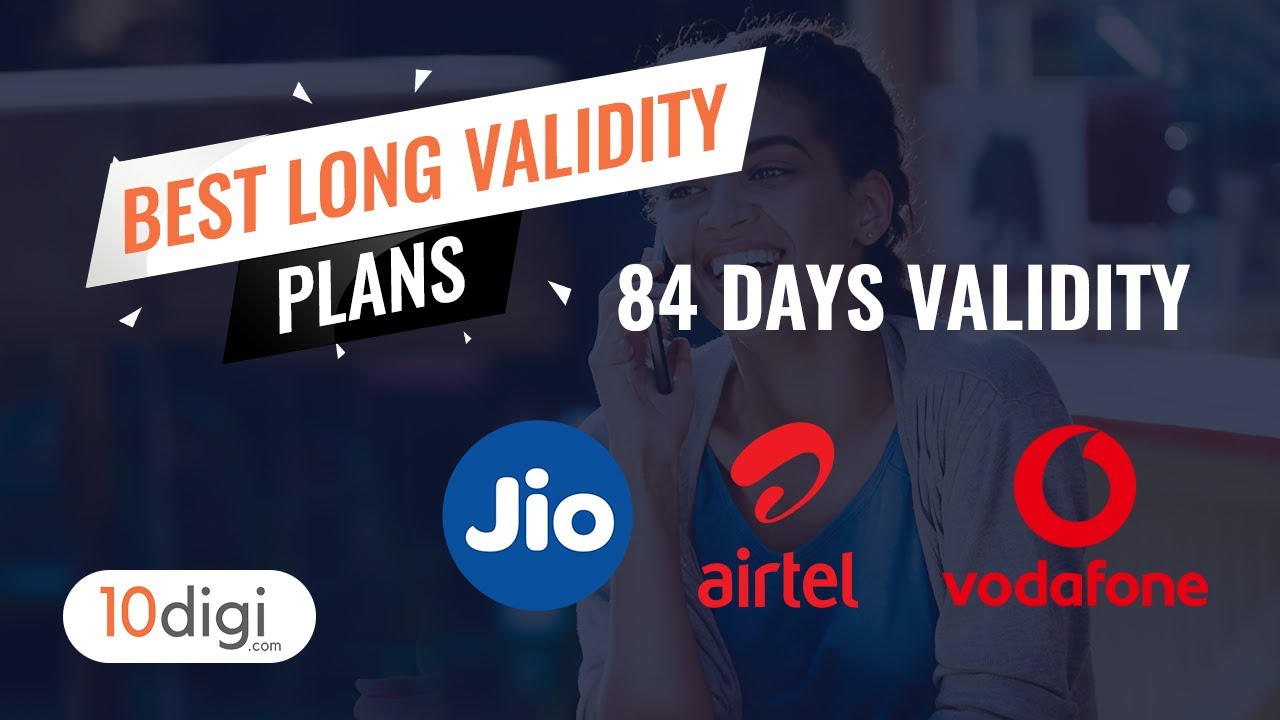 Best Prepaid SIM Recharge With 84 Days Validity | Vodafone Offers | Airtel Offers |Jio Offers