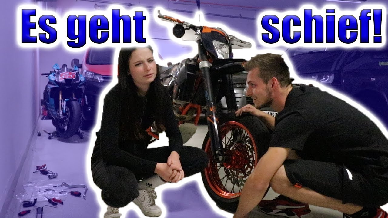 Die EXC bekommt neue Teile! (Handguards-Sturzpads-Motorschutz...)