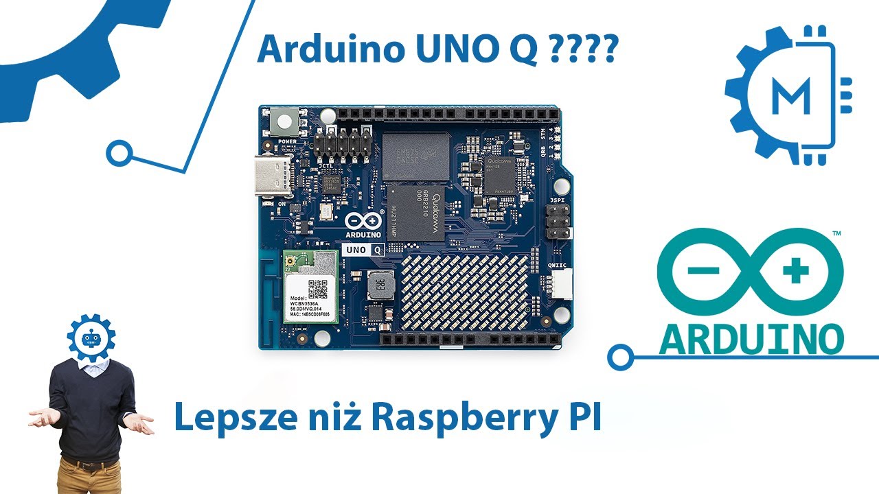 Arduino UNO Q czyli następca Raspberry PI - szybki prozegląd zapowiedzi!