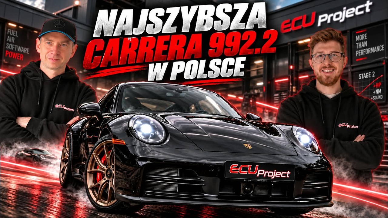 Porsche 911 992.2 Stage 2 - ponad 630 KM z bazowej Carrery!