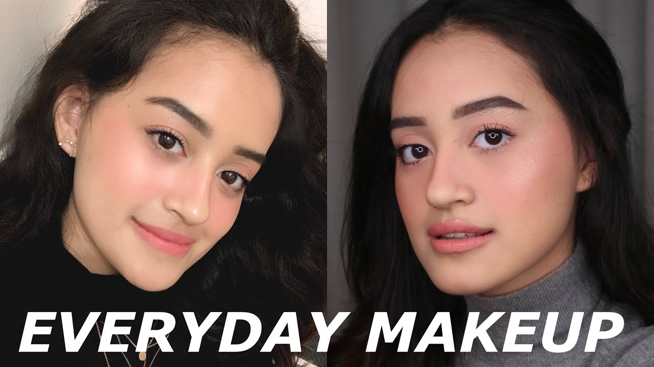MY EVERYDAY FRESH & NATURAL MAKEUP | NO FOUNDATION | Nadya Aqilla | Indonesia