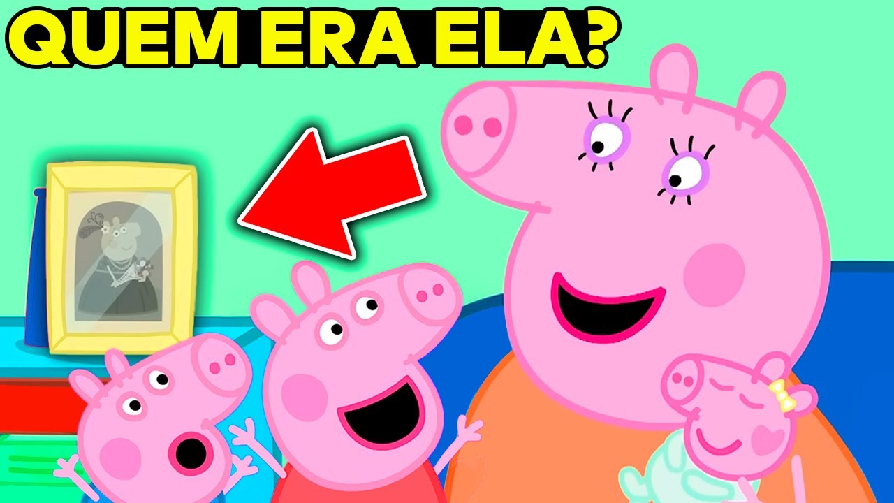 13 MAIORES MISTÉRIOS Sem Resposta da Família Pig! (EVIE e PEPPA PIG)