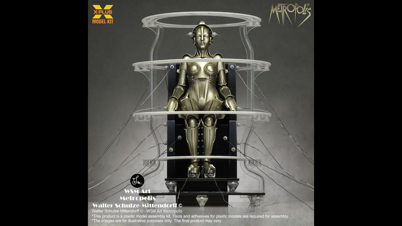 Metropolis Maschinenmensch Seated Version by X Plus
