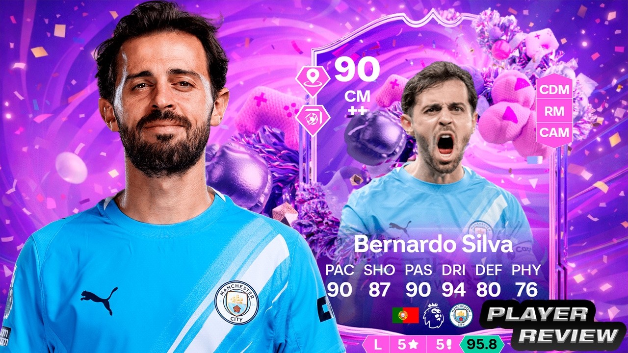 ¡NO TIENE SENTIDO LO BUENO QUE ES! 90 BERNARDO SILVA FUT Birthday SBC EA FC 26 REVIEW 😍