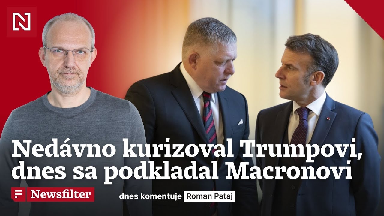 Newsfilter: Fico sa podľa Macrona prebudil, ale možno iba všetkých uspáva