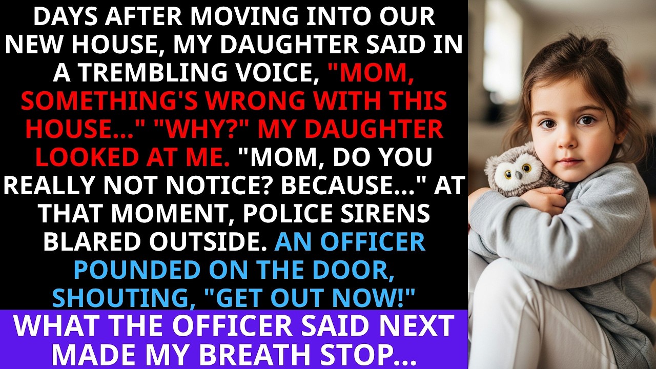 My daughter said something was wrong... then police arrived.