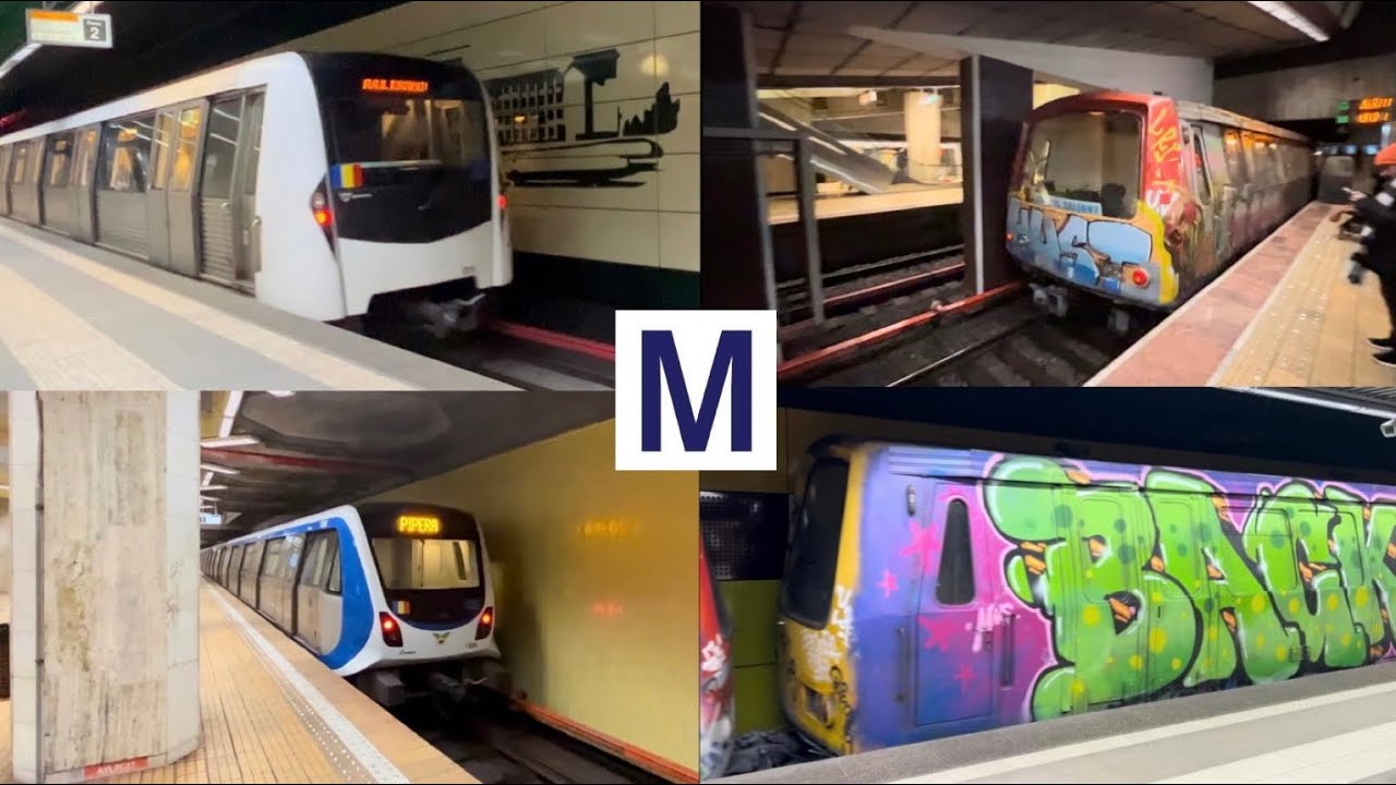 Bucharest Metro | Metrou București - Compilation