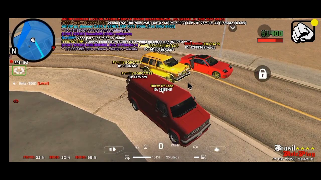 17/02/2026 ROUBANDO CAIXINHAS CMD BIGUDO 