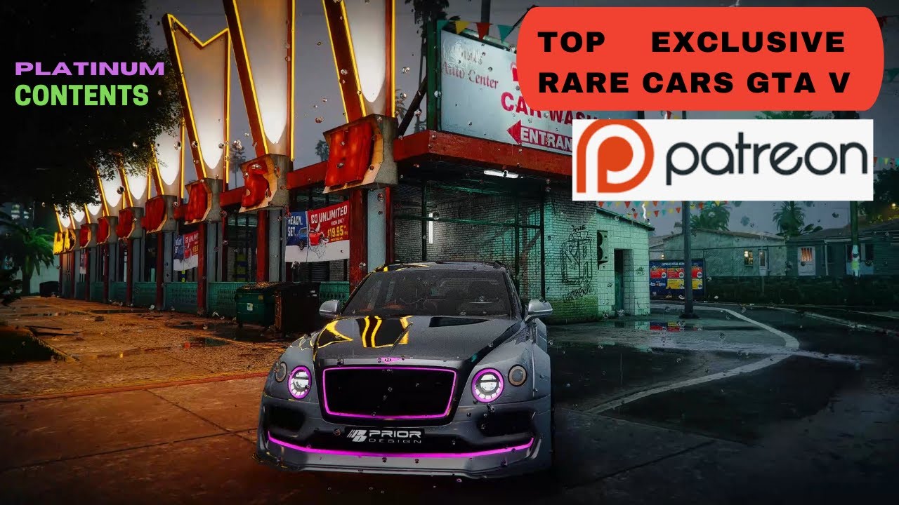 ⚡Animated Light Cars ⚡GTA 5 (Rare Patreon) NVE Update + LA REVO 2 Update - 5REAL