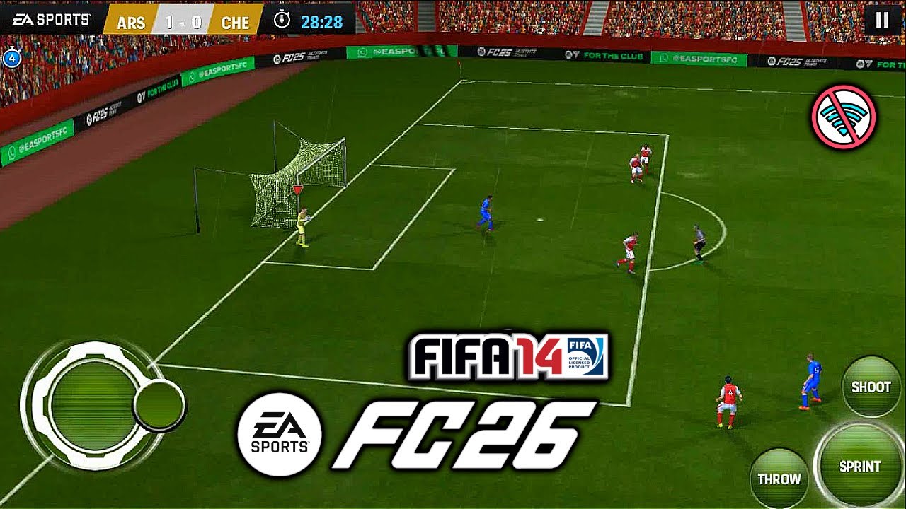 🚨 FIFA 14 MOD EA SPORTS FC ANDROID OFFLINE [APK+OBB+DATA] DOWNLOAD MEDIAFIRE 🔥
