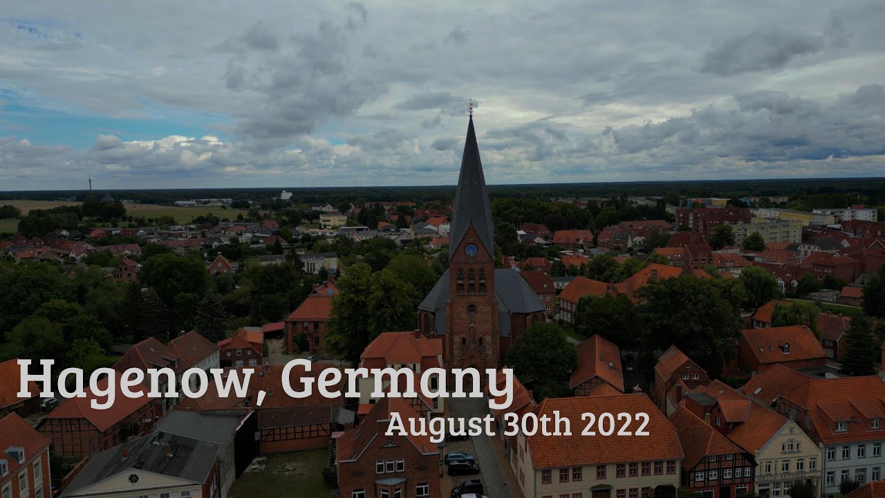 Hagenow from above (4K/UHD drone footage)