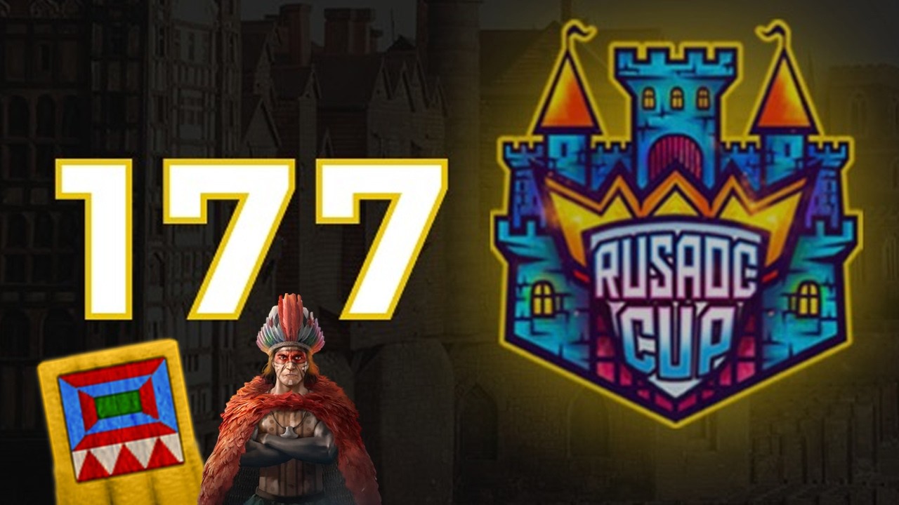 СНГ турнир RUSAOC CUP 177 | День новых Инков 1v1 [16,000 руб] [Age of Empires 2]