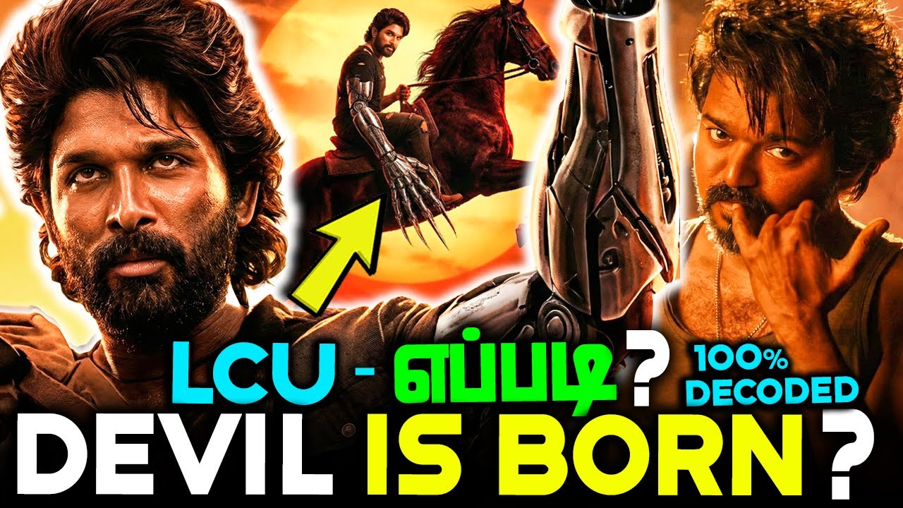 Allu Arjun 23 🥵🔥LCU Deadliest Character? 🔥 AA23 Announcement Video  Decoding Tamil 🔥Lokesh Kanagaraj