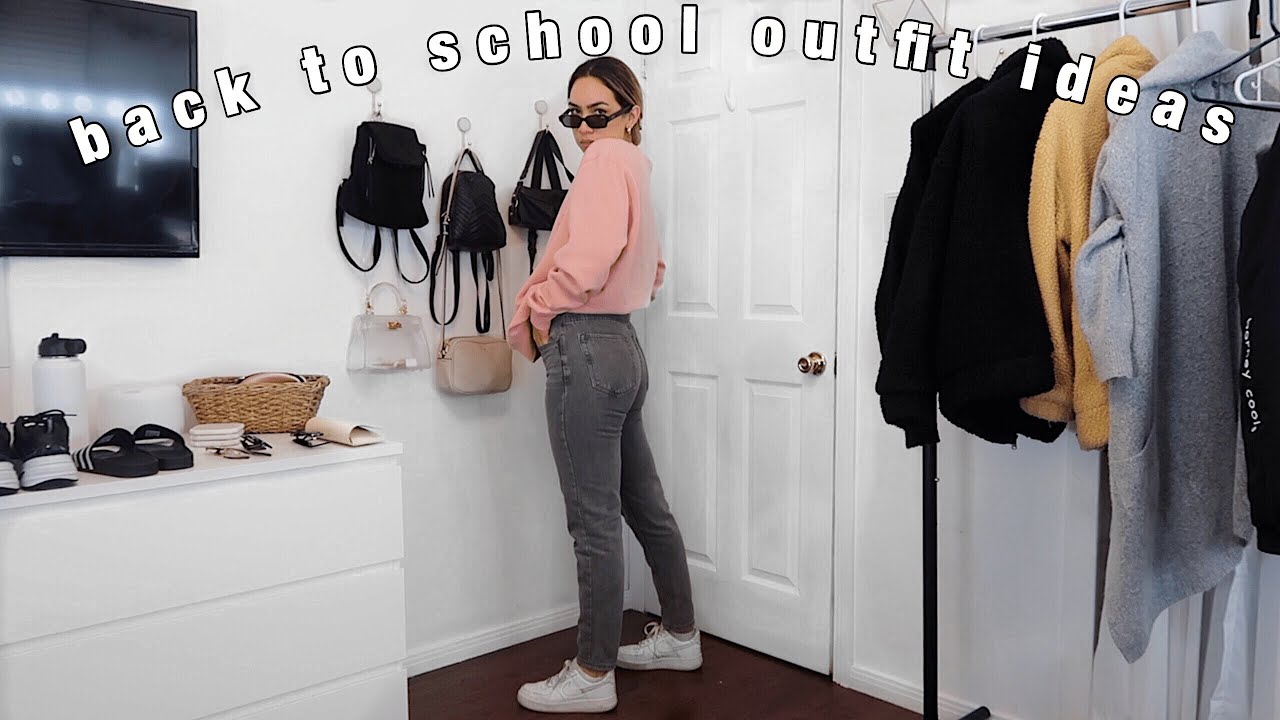 BACK TO SCHOOL OUTFIT IDEAS | comfy & cute outfits to help you survive the school year