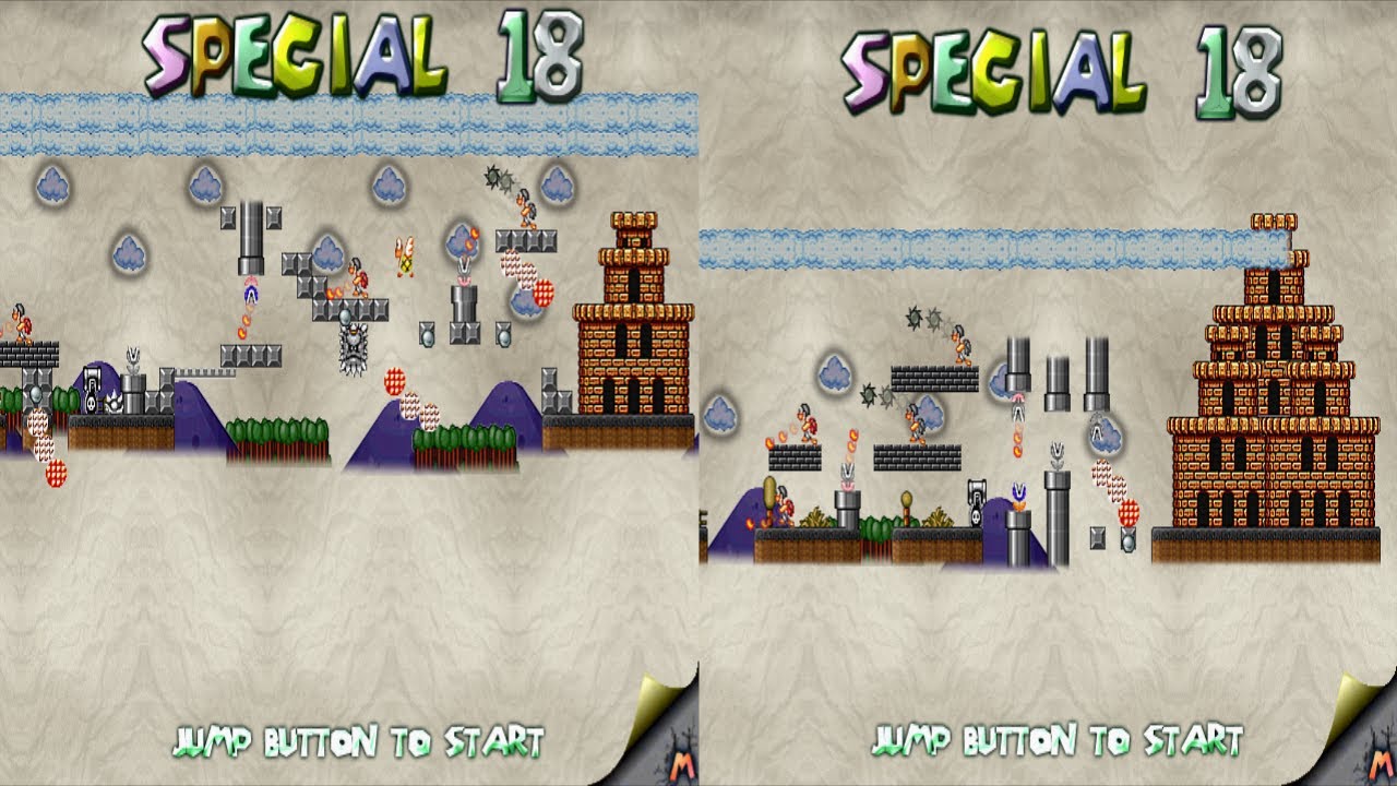 Mario Worker Remake Special World 18: финальное видео