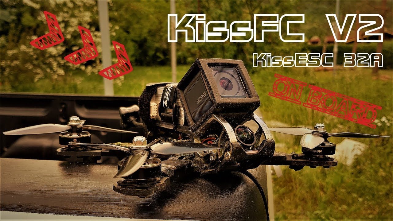 KissFC V2 + Kiss 32A ON BOARD Clip - Chameleon Ti