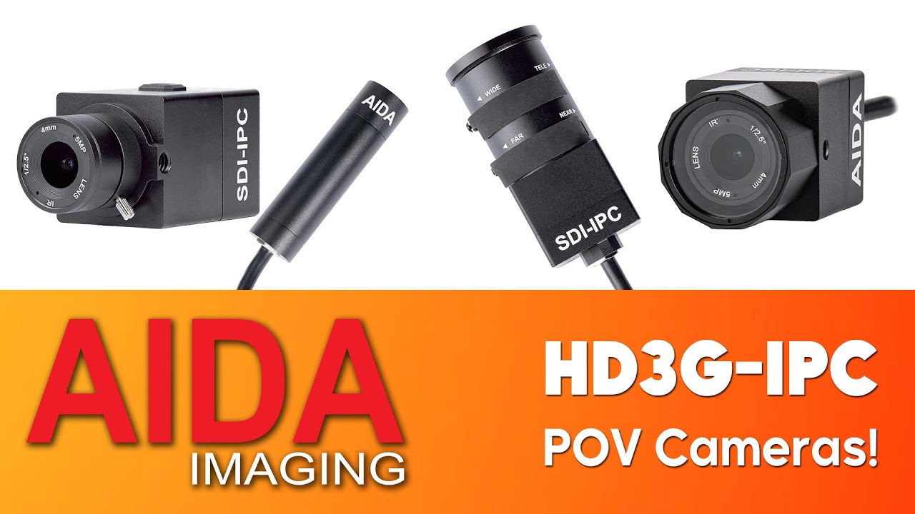 Introducing AIDA Imaging's NEW HD3G-IPC POV Cameras!