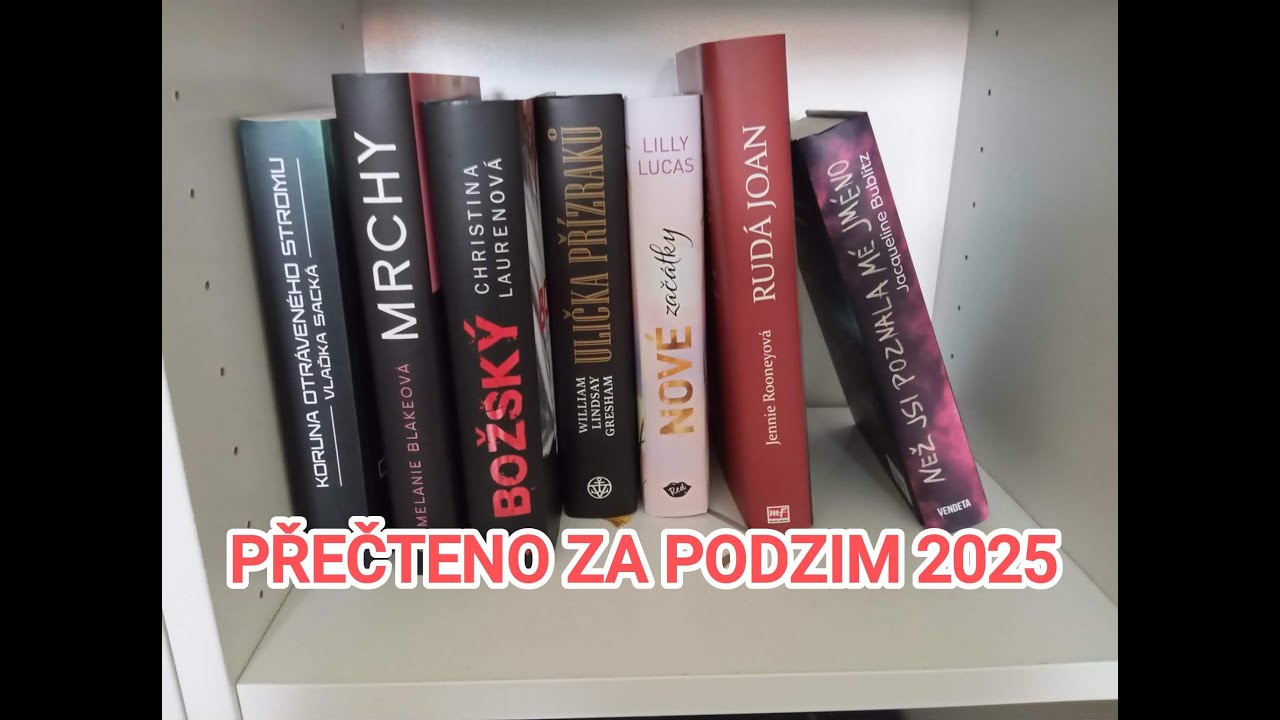 Knižní deník 5 - přečteno za podzim 2025