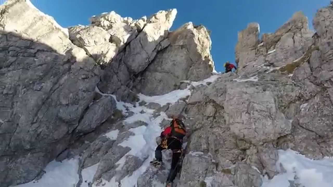 Cresta Ongania invernale